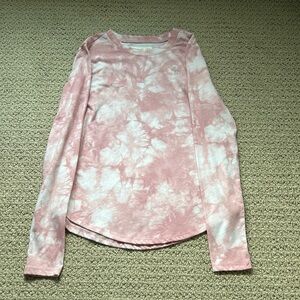 abercrombie kids Pink Tie-dye shirt